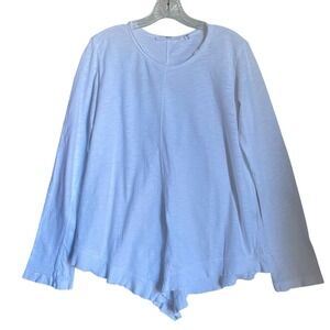 Wilt Top Women T-shirt S White Round Neck Long Sleeve Casual Basic